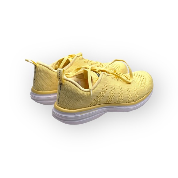 APL 𖤐 TechLoom Pro Lightweight Knit Running Shoe Sneaker 𖤐 Lemon Zest 𖤐 7M 𖤐 - Picture 4 of 16